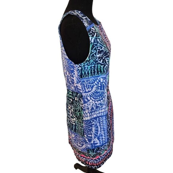 Lilly Pulitzer Blue and Pink Mini Dress - Picture 4 of 12